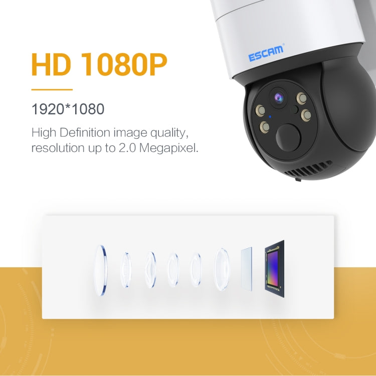 ESCAM QF170 2MP WiFi Full Color Night Vision Two-way Audio Solar Camera, QF170 ESCAM QF170 2MP WiFi Full Color Night Vision Two-way Audio Solar Camera, QF170